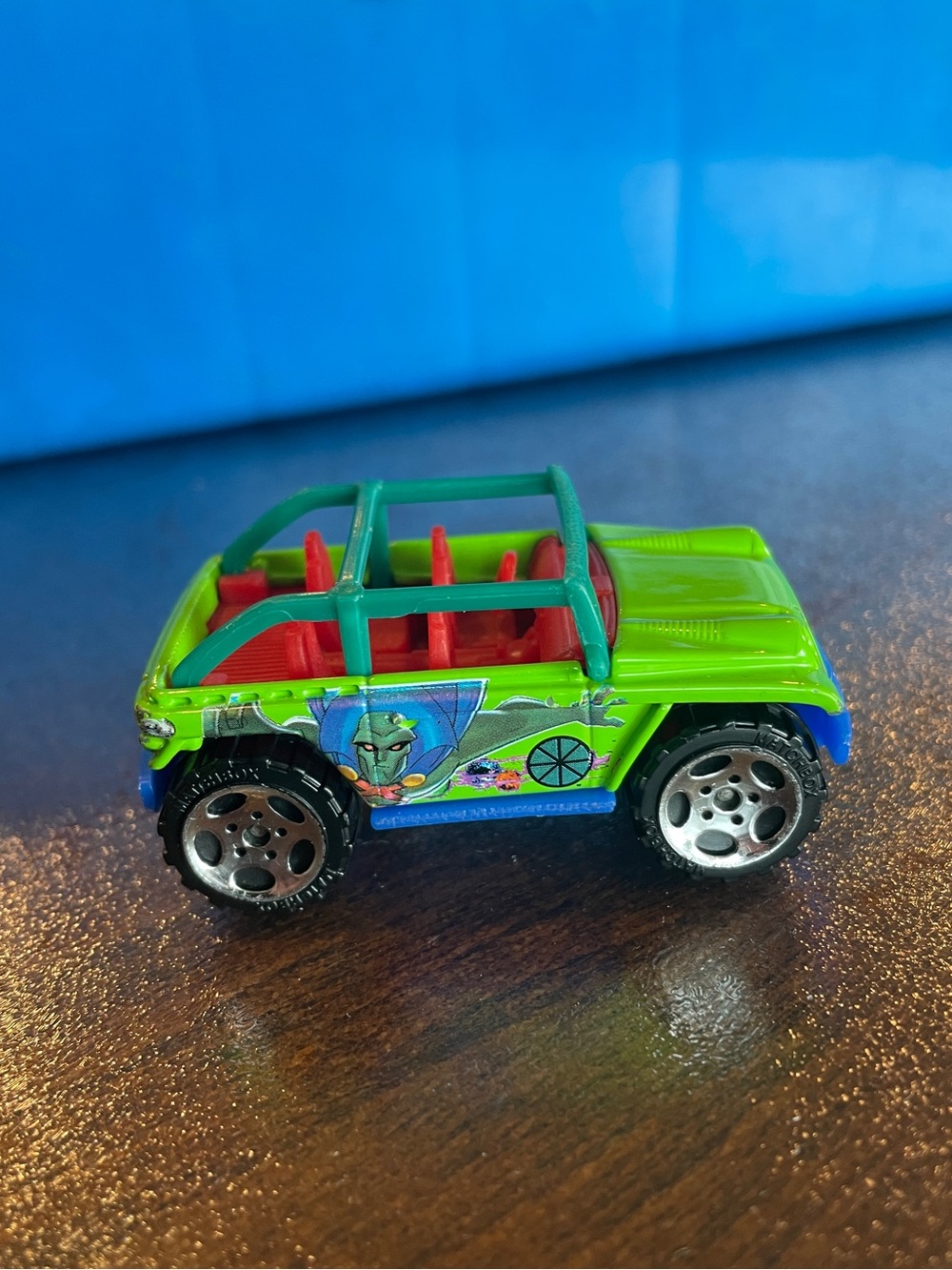 2003 Matchbox Justice League JEEP WILLYS CONCEPT (Green)